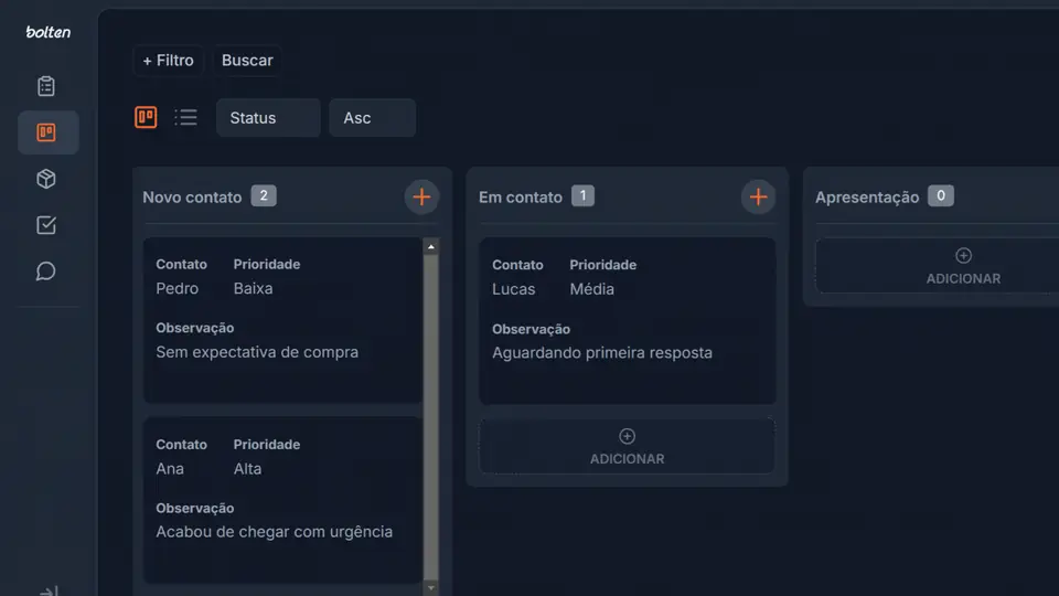 Kanban Customizável